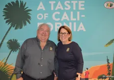 John Lamb, Chairman of CAC’s Board and Jan DeLyser with the California Avocado Commission.
